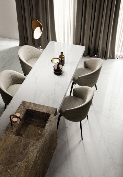 Керамогранит Italon Шарм Делюкс Бьянко Микеланджело 60х120 (Паттинированная и реттифицированная) в #REGION_NAME_DECLINE_PP#